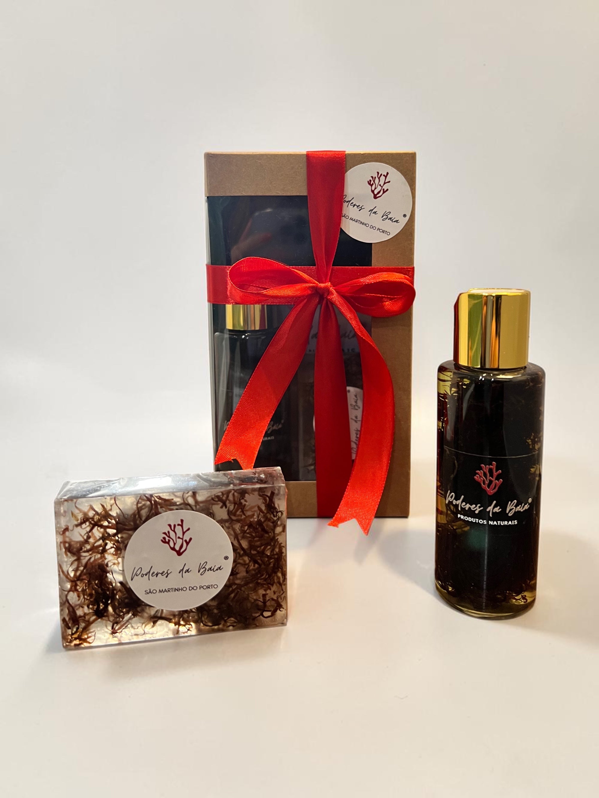 Coffret 100ml + sabonete camomila e laranja