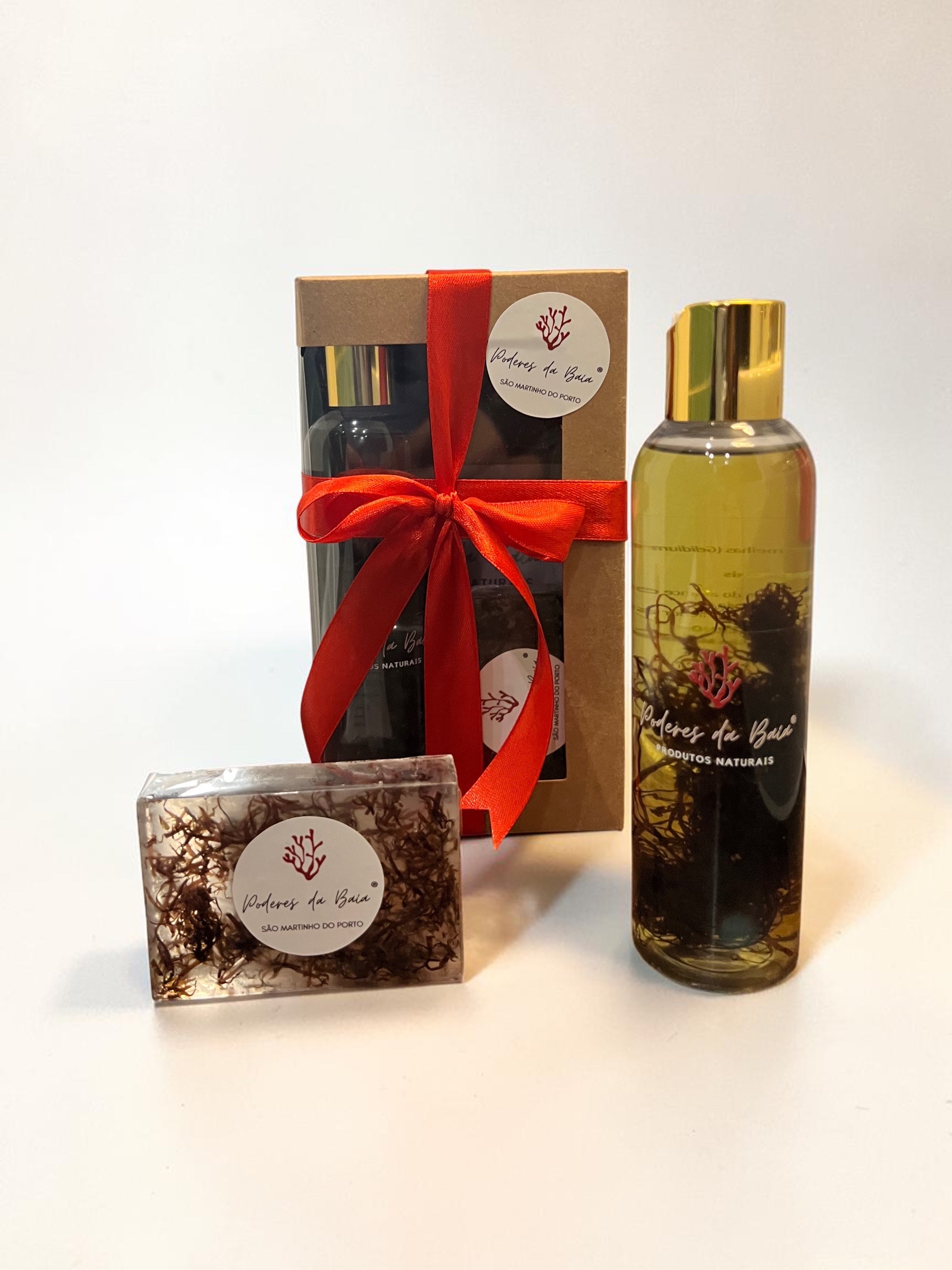 Coffret 200ml + sabonete camomila e laranja